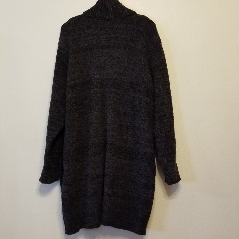 Barefoot Dreams Women's Charcoal Cardigan - Picture 6 of 12